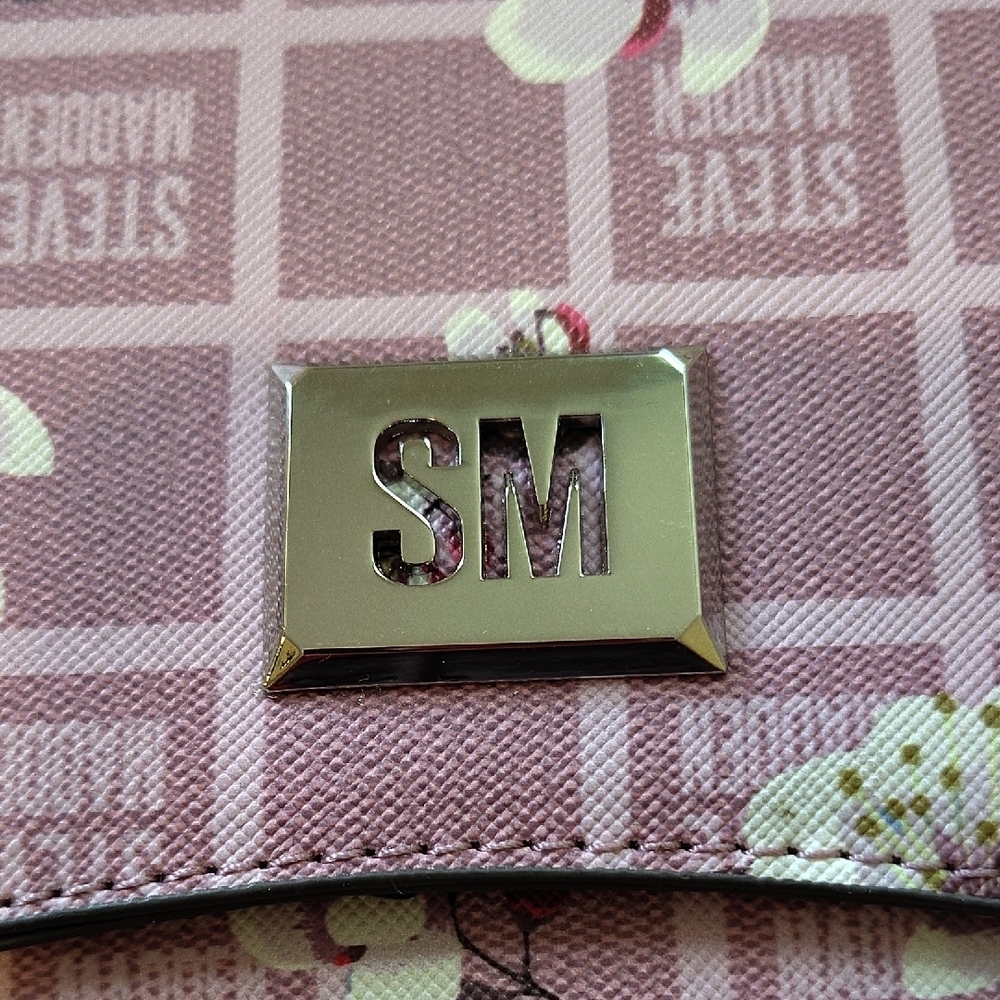 Steve Madden Pink Floral Women's Bag - Picture 2 of 15